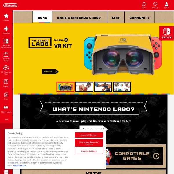 Thumbnail for Nintendo Labo | Nintendo